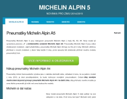 Michelin Pilot Alpin 5