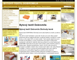 Bytový textil DOBROMILA