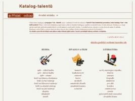 Katalog talentů