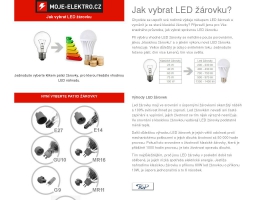 Jak vybrat LED žárovku