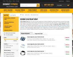 Domácí fitness - Osobní 