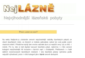 Lázeňské pobyty