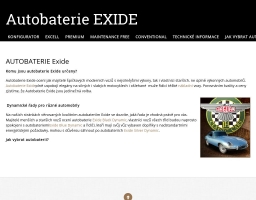 Autobaterie Exide