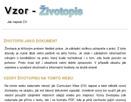 Životopis