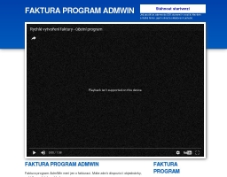 Faktura program AdmWin